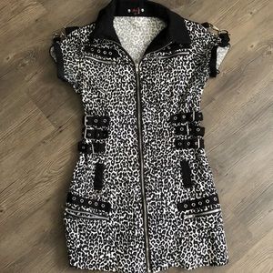 Mercy Leopard Print Mini Dress